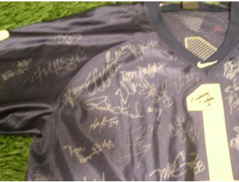 'THE JERSEY' - Michigan jersey signed by 57 Michigan football greats!