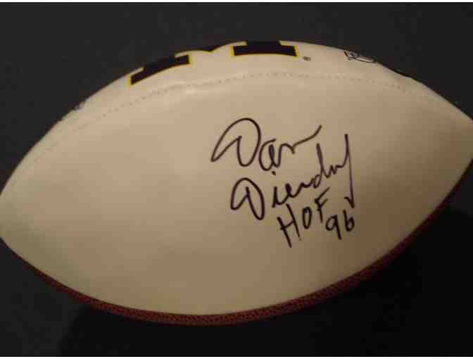 One Dollar Dierdorf - Dan Dierdorf autographed Michigan football