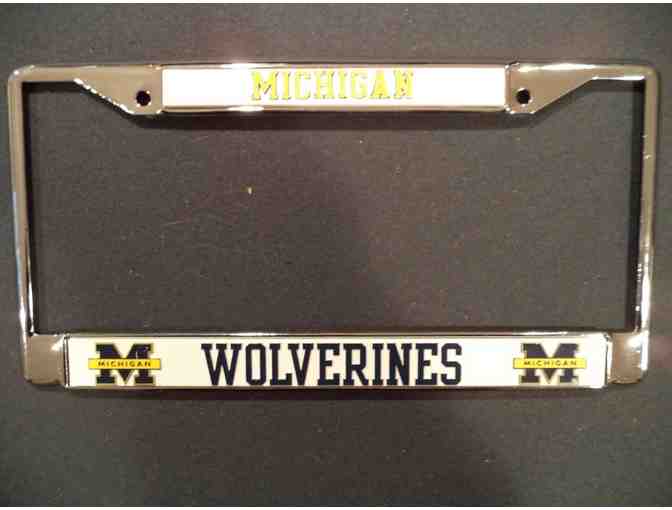MIchigan metal license plate cover