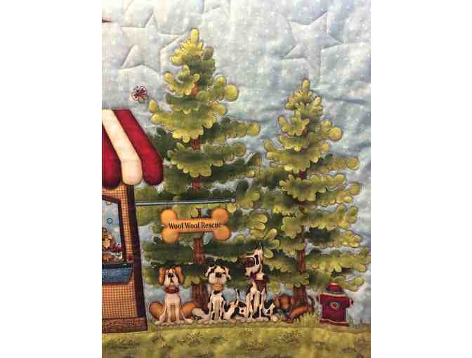 'Adopt Me Today' Quilt 60' x 66'