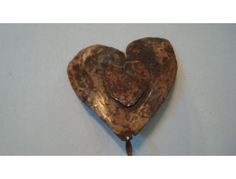 'Heart of My Heart' Metal Sculpture  Paul Whitby