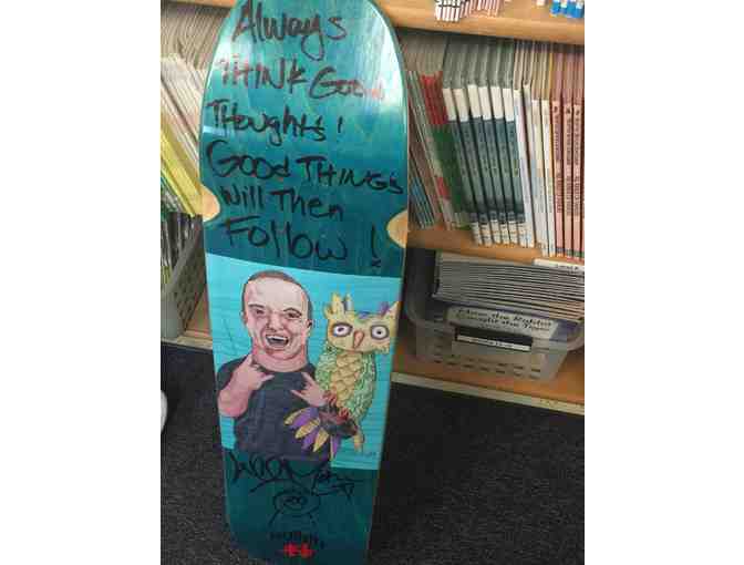 Jason Acuna, 'Wee Man'- Autographed Skateboard