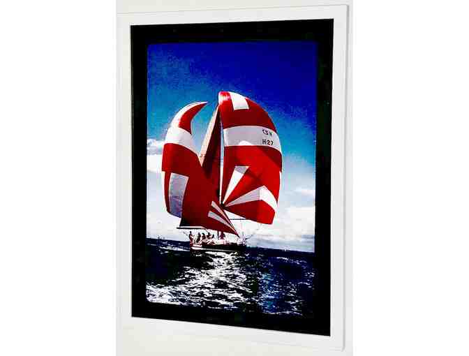 'Running With The Wind,' 4 Beautiful Framed Sailboat Photos