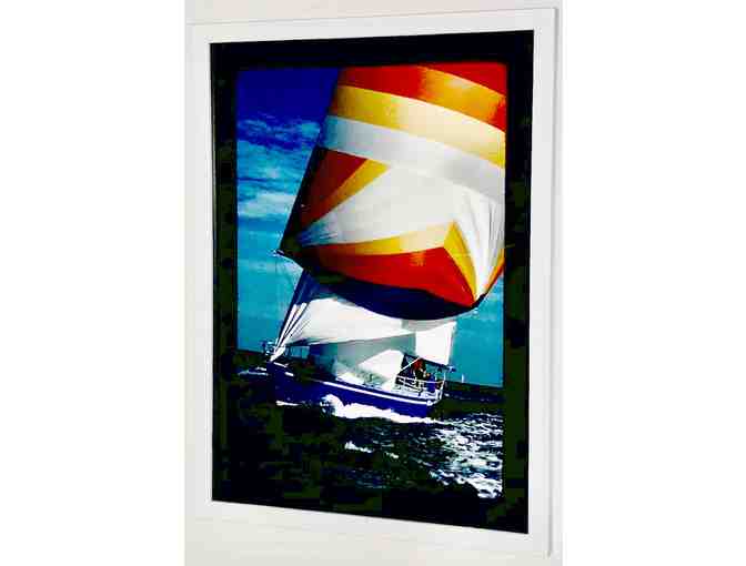 'Running With The Wind,' 4 Beautiful Framed Sailboat Photos