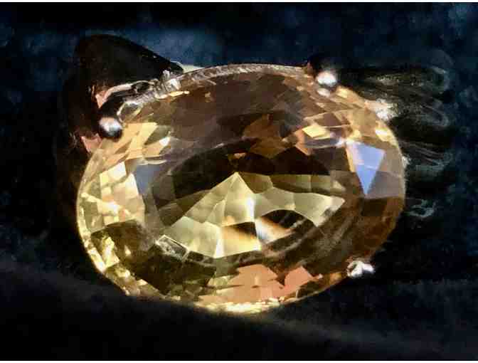 Gorgeous Citrine and Gold Ring