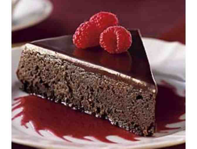 Homemade Chocolate Raspberry Torte Cake