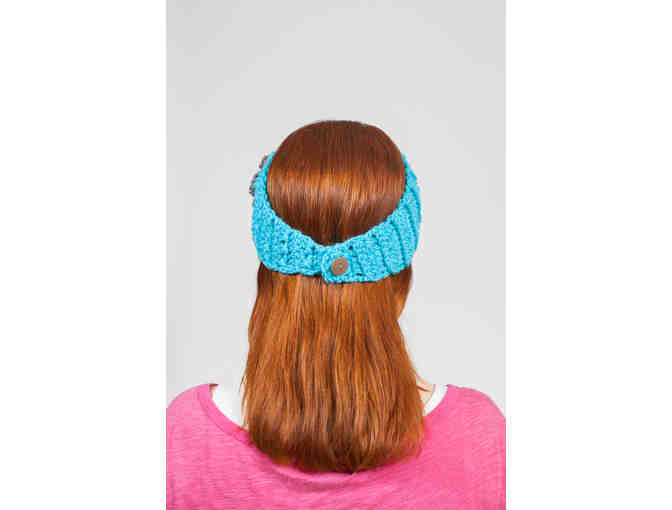 Handcrafted Adult Ear Warmer - Teal