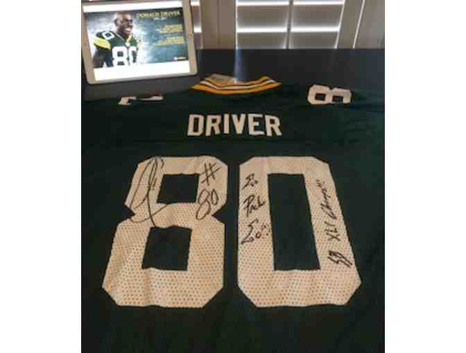 Legendary Donald Driver #80 Autographed NFL Jersey