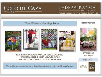 Ladera Ranch Magazine - Full Page Advertisement