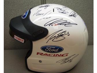 Autographed Ford Racing helmet!