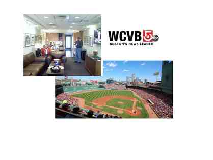 TWO tickets to the WCVB SKYBOX AT FENWAY PARK JUNE 26 1:05 PM VS WHITE SOX