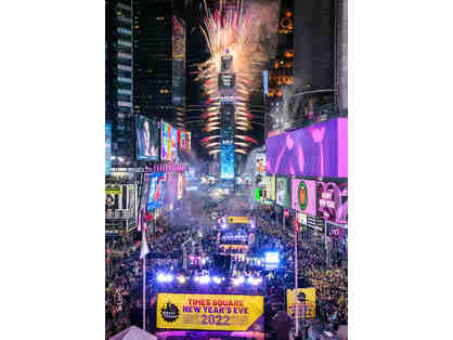2 Tickets to the Official Times Square 2023 NYE Party