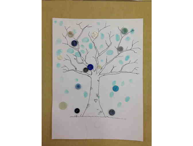 Hand Painted by MCS Children:  4 Seasons Artwork
