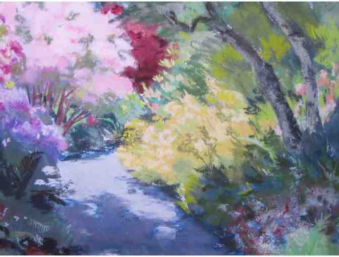 Song of the Rhodies (pastel print, 20'W x 16'H), Suzi Marquess Long