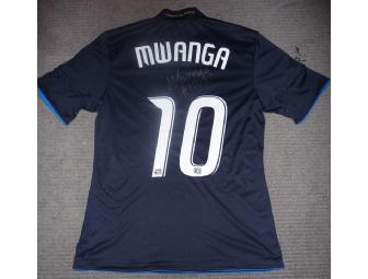 2011 jersey autographed by Danny Mwanga