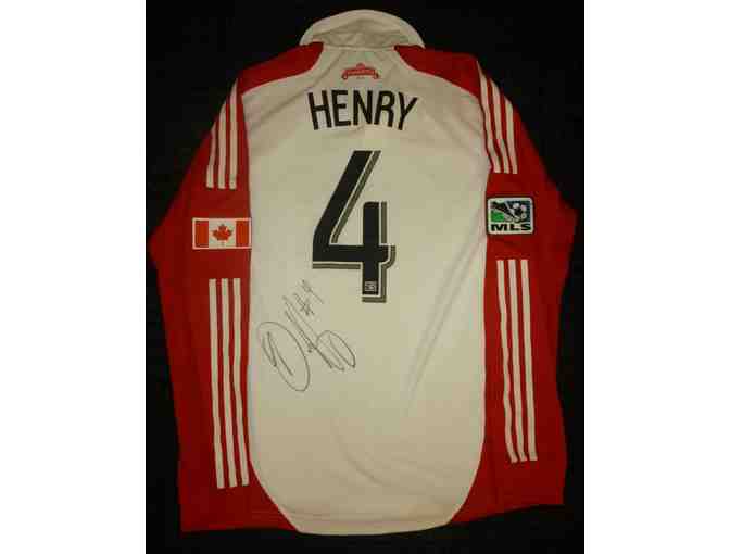 Doneil Henry Game-Worn, Autographed Jersey