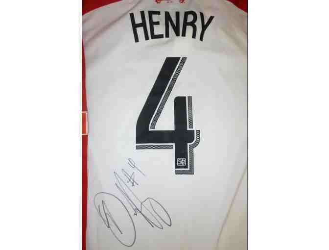 Doneil Henry Game-Worn, Autographed Jersey
