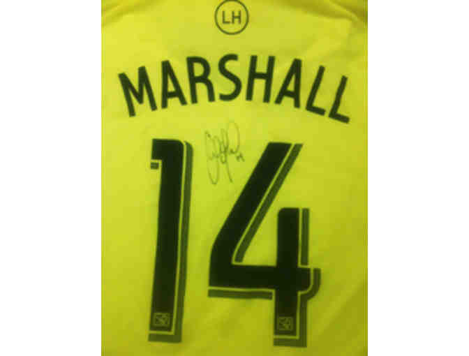 Chad Marshall Game-Worn, Autographed Jersey