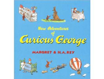 Curious George Books signed by a Helping Hands Monkey
