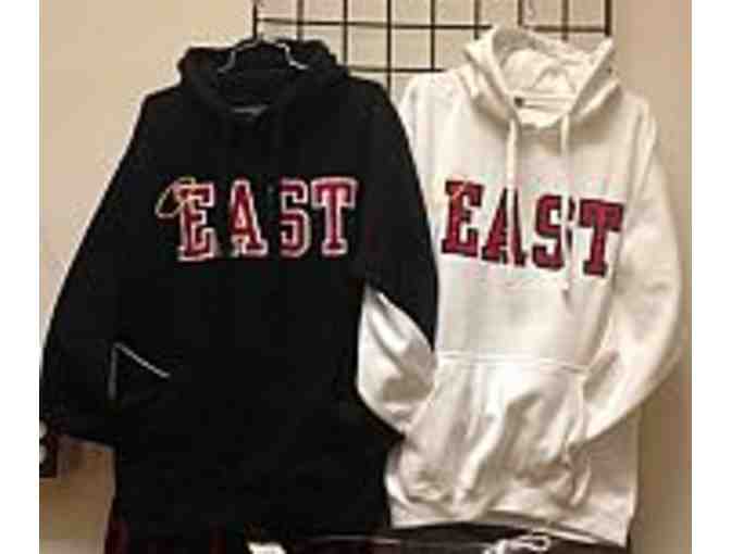 East High School White Hoodie Size Small