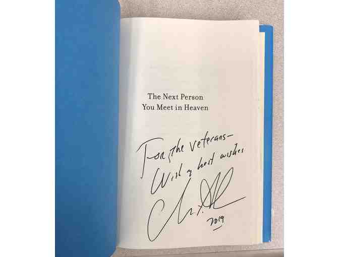 Mitch Albom's Autographed Book 'The Next Person You Meet In Heaven'