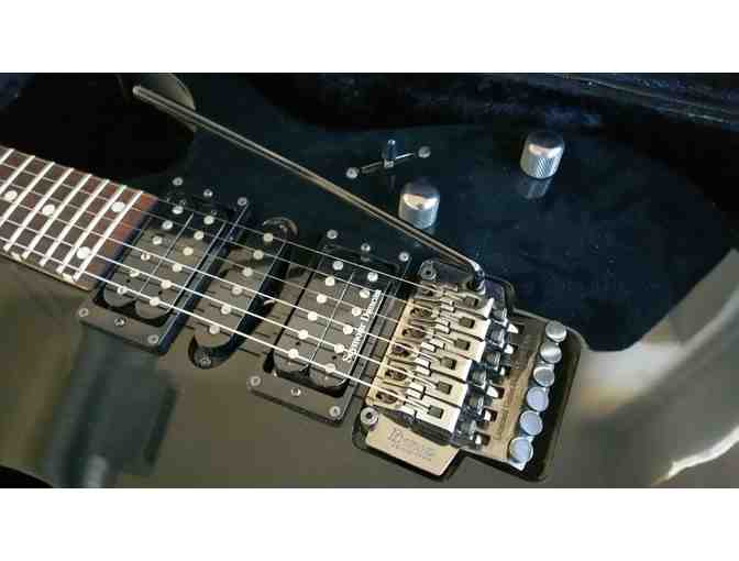 Gloss Black Finish Ibanez Guitar