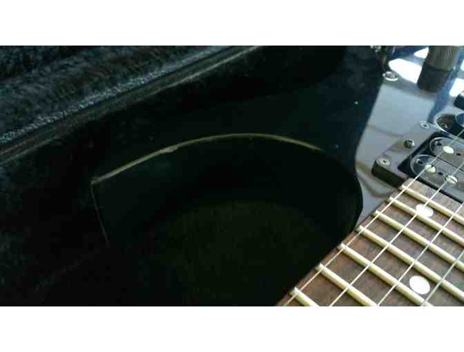 Gloss Black Finish Ibanez Guitar