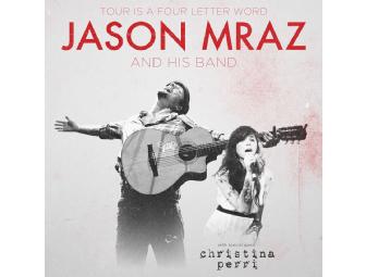 Jason Mraz & Christina Peri: Pair of Tickets