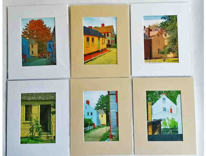 20 Matted Photos of Strawbery Banke, Portsmouth, NH
