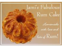 Jami's Fabulous Rum Cake
