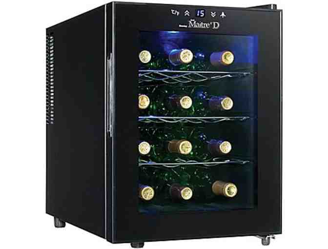 Personal Wine Cellar - 6 bottles of wine and wine refrigerator