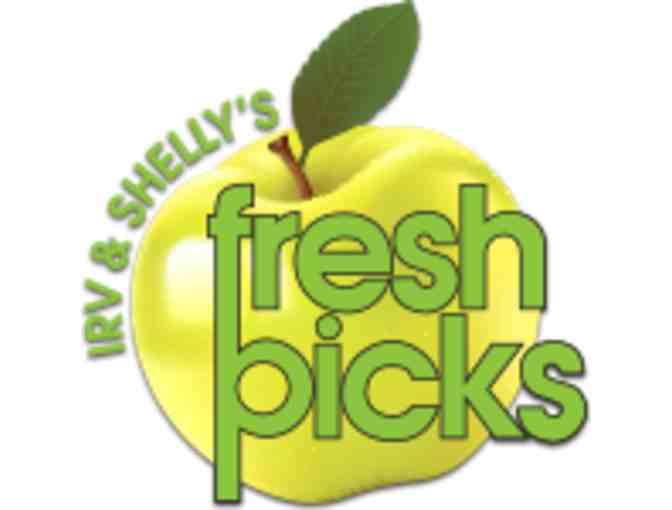 Get Organic! Irv & Shelly's Fresh Picks home delivery gift certificate