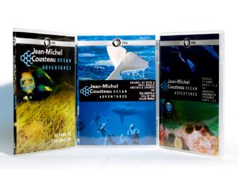 Ocean Adventures DVD Box Set: Autographed by Cousteau Family and Ocean Futures Dive Team