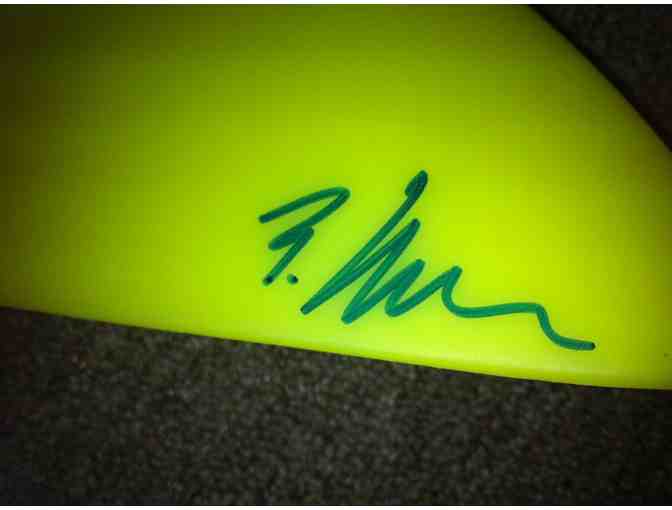 Force Fin: SCUBA Diving Fins signed by Jean-Michel Cousteau and Bob Evans