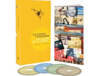 Autographed Richard Thompson 4-CD Boxed Set 'Walking on a Wire'