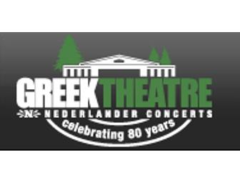 The Go-Go's at The Greek Theatre - 4 tickets