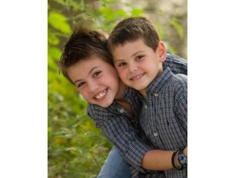 5x7 Family Portrait Includes Consultation, Portrait Session, Portrait and up to one hour o