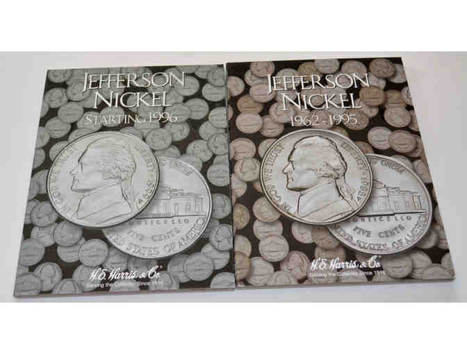 Jefferson Nickel Collector Albums -- New