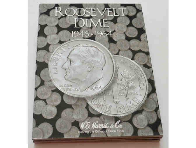 Roosevelt Dime Collector Albums -- New