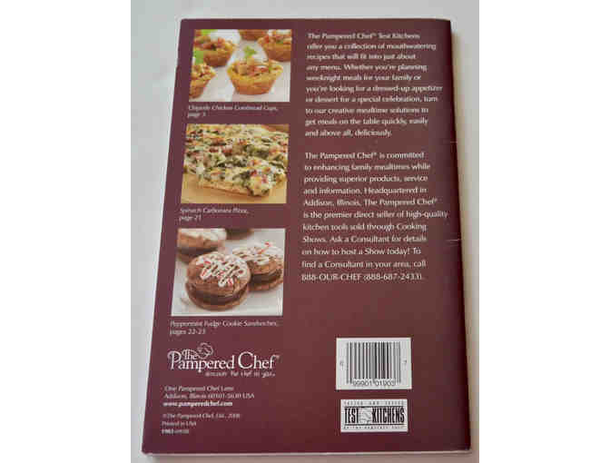 Pampered Chef Fall/Winter 2008 Cookbook -- New