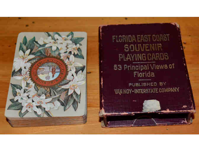 Antique Set of Florida Souvenir Playing Cards -- Pre-owned