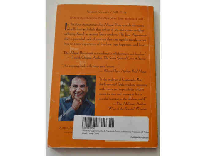 'THE FOUR AGREEMENTS' by Don Miguel Ruiz -- Preowned