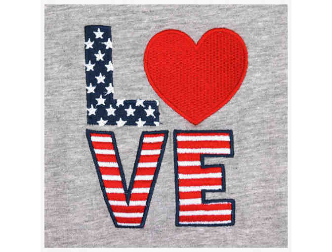 Patriotic Love Nightshirt -- Size Med -- New