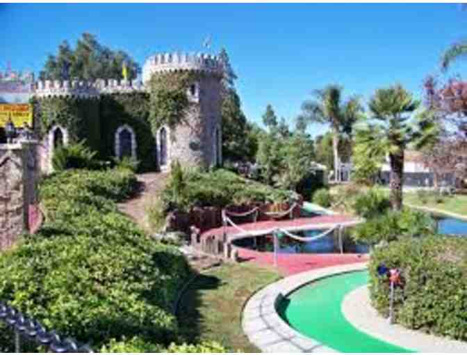 Castle Park One Round of Miniature Golf for Two