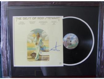 Rod Stewart Autographed Album