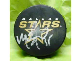 Marty Turco Autographed Hockey Puck