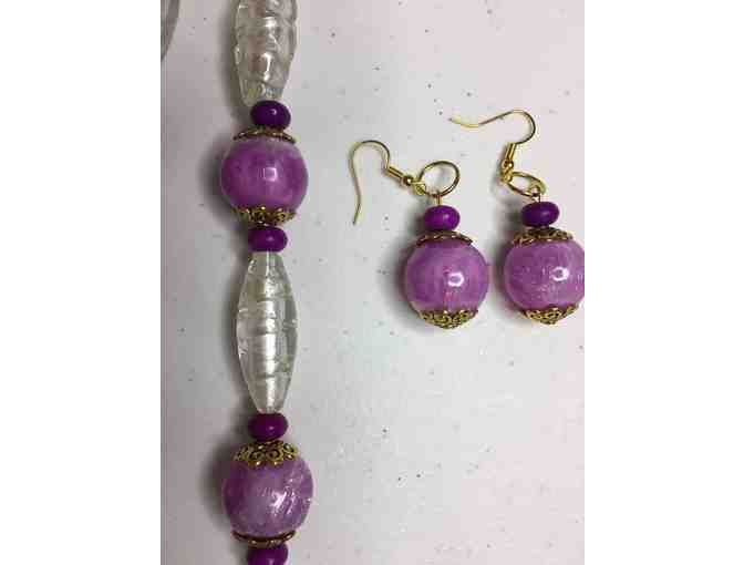 Handmade Necklace & Earrings #2