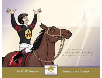 PAT DAY...BREAKFAST with A CHAMPION