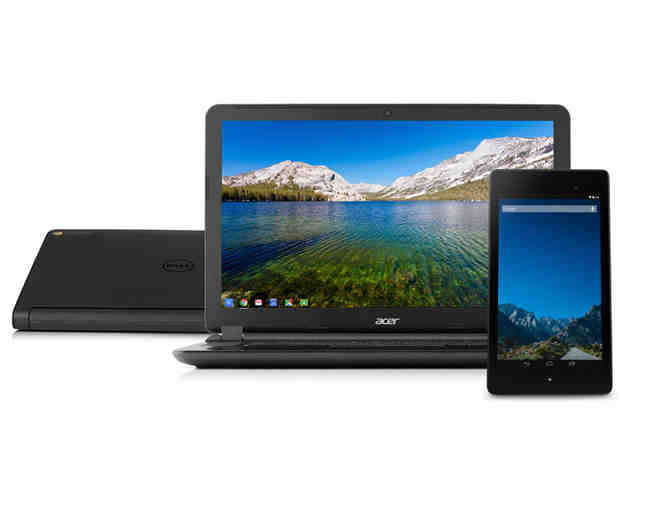 Fund-A-Need: Google Carts loaded with 15 Google Chromebooks