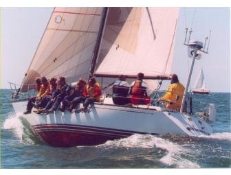 A sail for 6 aboard the 'ULTRAVIOLET'
